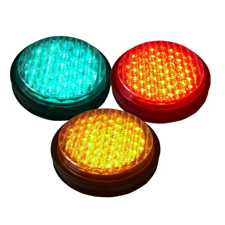 
100mm Led Incandescent Look Full Ball Traffic Light 