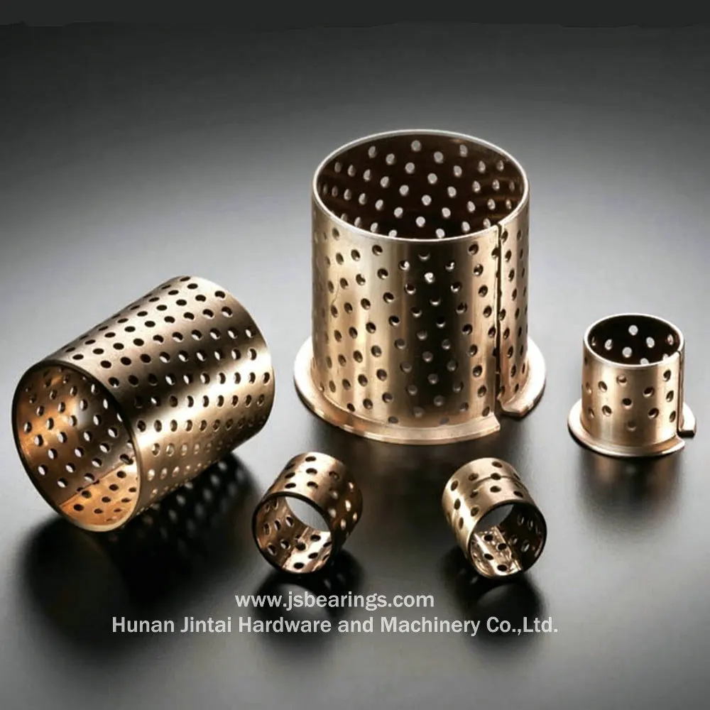 Customized JDB JGB Graphite Solid-lubricant Bronze Bushing Sleeve As Per Your Drawings