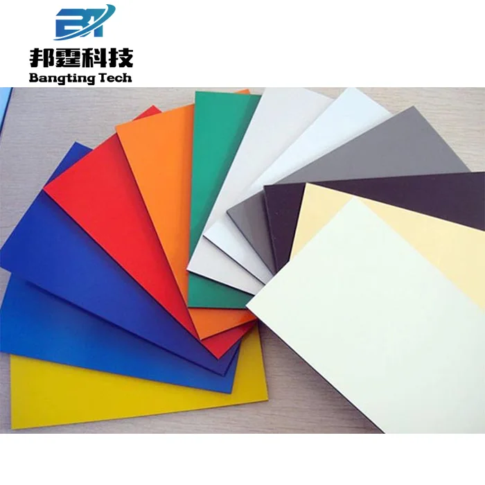 Алюминиевый лист с полимерным покрытием AA3003 с PVDF покрытием pe