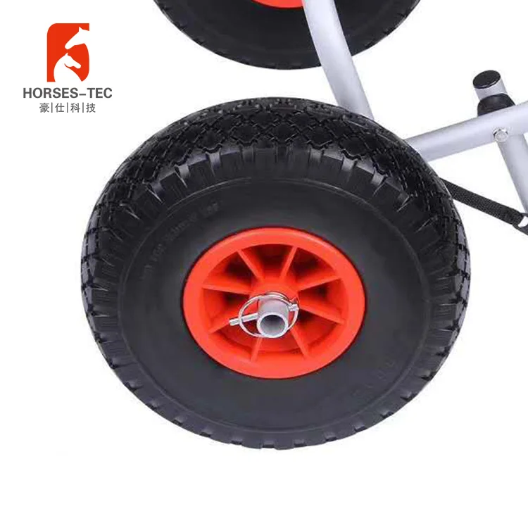 Folding kayak trailer trolley transport cart boat carrier