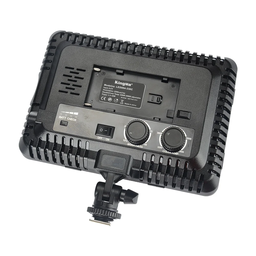 Kingma photography LED video light LED-330C for studio light video shooting