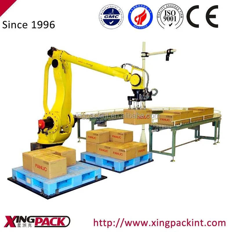 
auto palletizer/robotic palletizer for box 