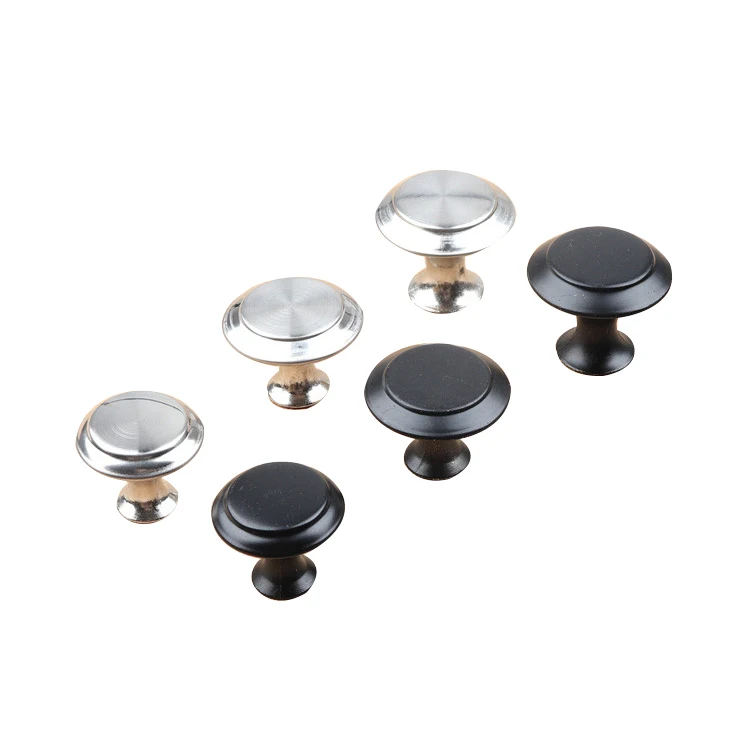 304 stainless steel round single hole small handle Simple drawer door handle