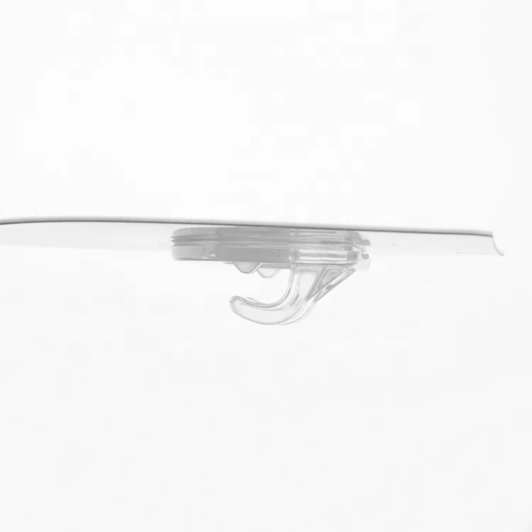 Customized reusable self adhesive silicone wall hooks for kitchen bathroom racks