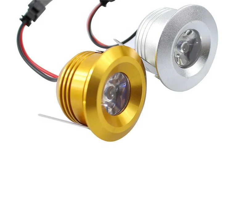 2019 Mini 1w 3w 2700k led recessed spotlight small ceiling spot light for showcase