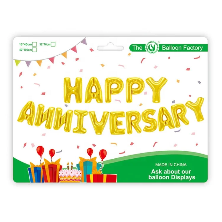 Factory wholesale happy birthday set decorated with decorative balloons