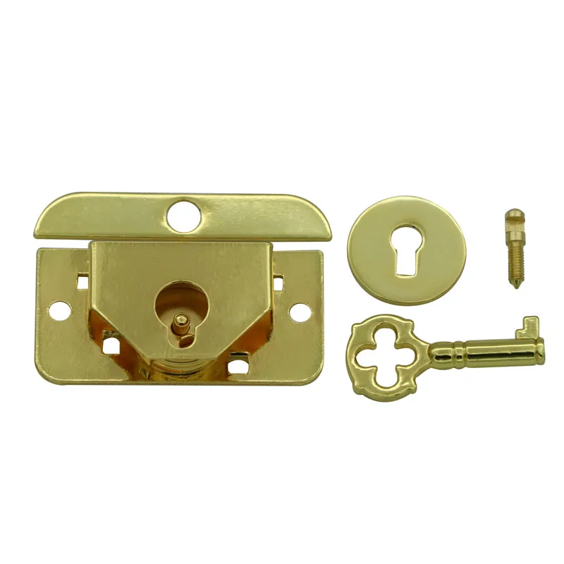 Wholesale Luxury Jewelry Box Metal Accessories Half Mortise Lock