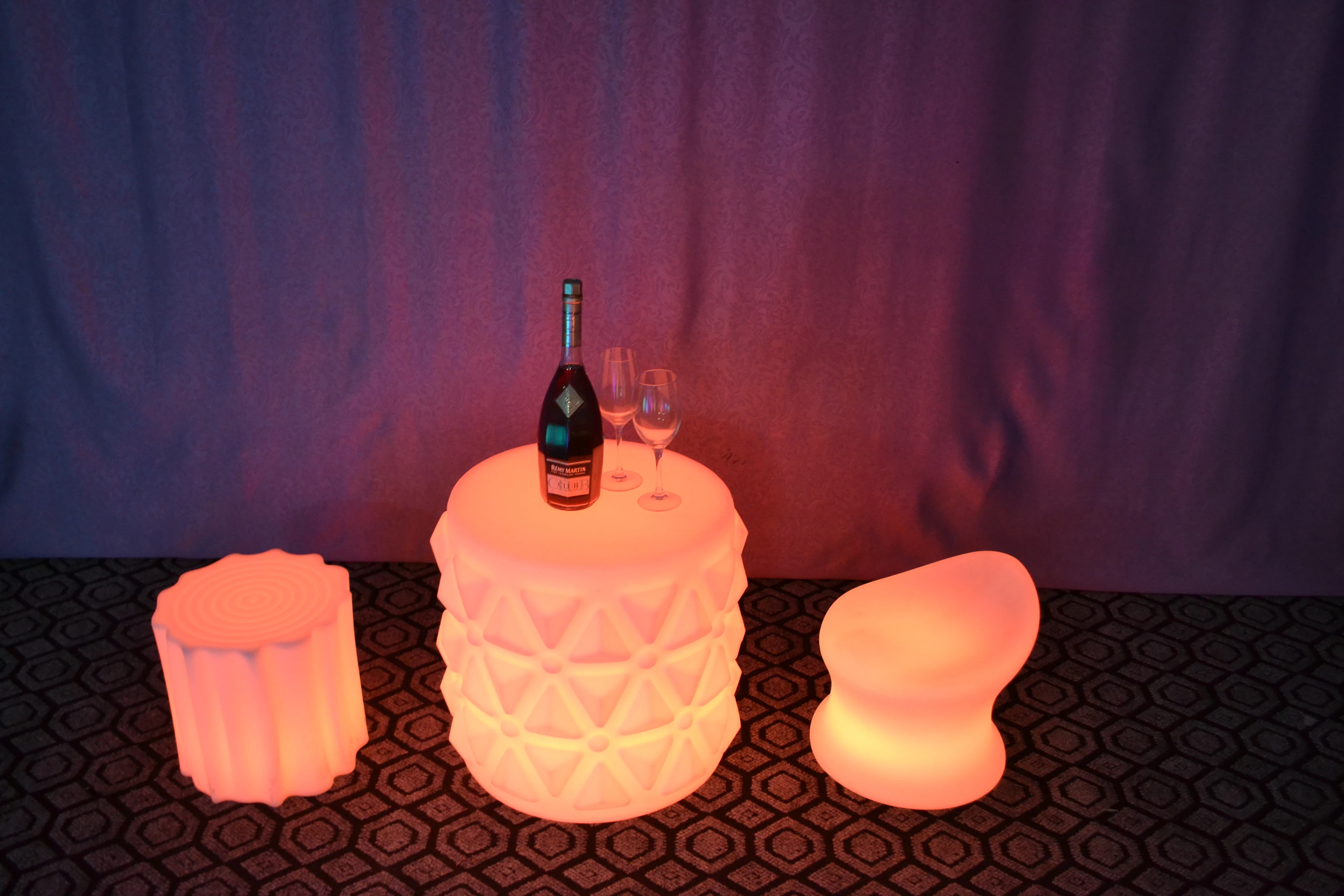 Перезаряжаемые rgb цвета светящаяся мебель адвокатского сословия горит светодиодный причудливый стулья для ktv ночной клуб