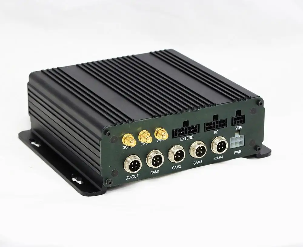  4CH 1080P SD-карта 4G WIFI и GPS Мобильный dvr для всех транспортных средств от оригинального
