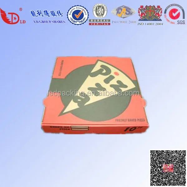 Carton Box,6/7/8/9/10/11/12/13/14/15/16/17/18/19 inch Corrugated Pizza Box Made in China