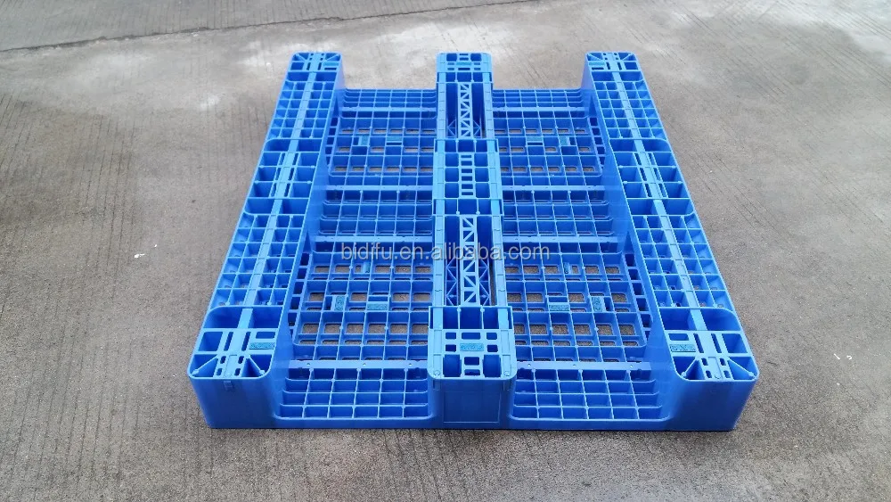 1200*1000 virgin HDPE material steel reinforced racking 1 ton giant plastic mesh EPAL pallet for logistic