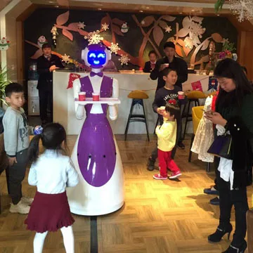Programmable SDK Open intelligent  restaurant waiter robot
