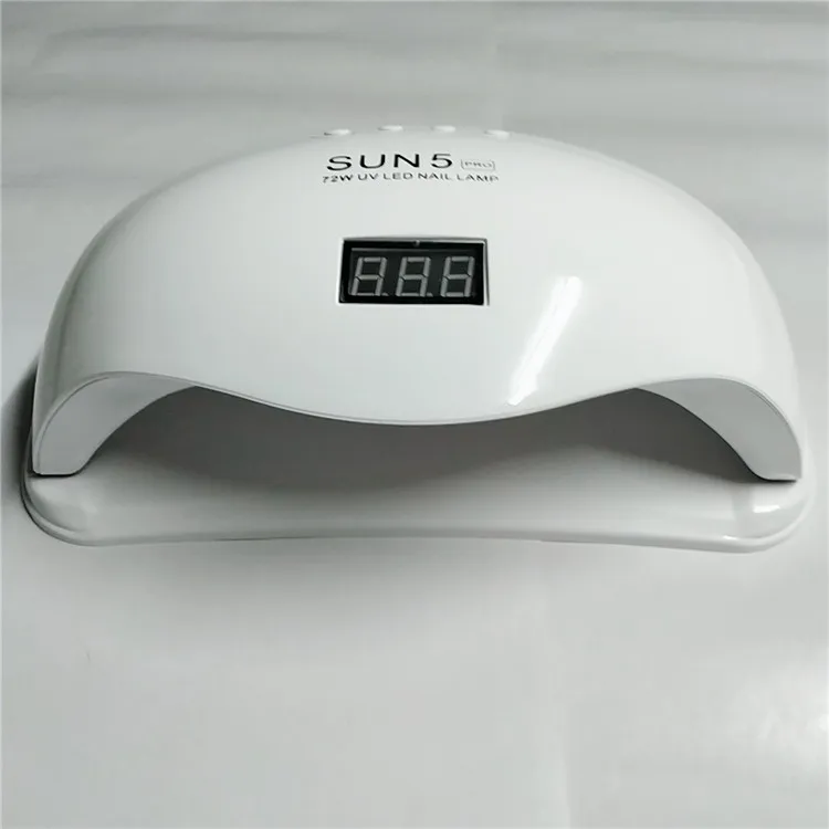 2018 High Power 72W SUN5 PRO LED UV nail Lamp ccfl nail led uv lamp uv lamp price