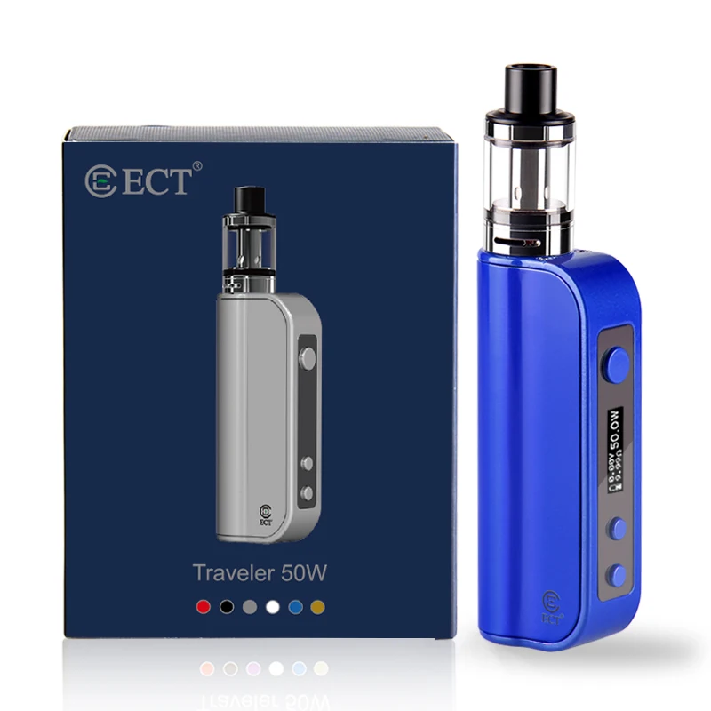 
electronic cigarette shisha ECT 2200mah 5W-50W vaporizer traveler 50 can do OEM/ODM 