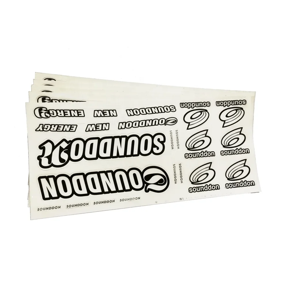 OEM design motorcycle sticker and tricycle sticker design decals