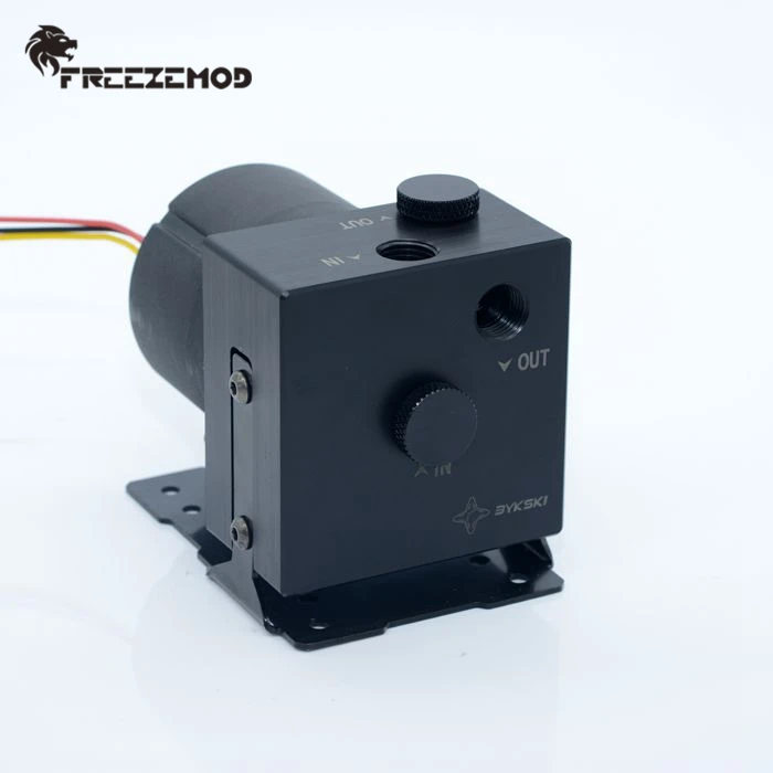 Computer water cooling water pump double in and out can be adjusted .PU-MP-M18W