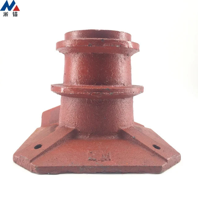 Prestressing anchorage post bridge cable anchor plates for suspension bridge