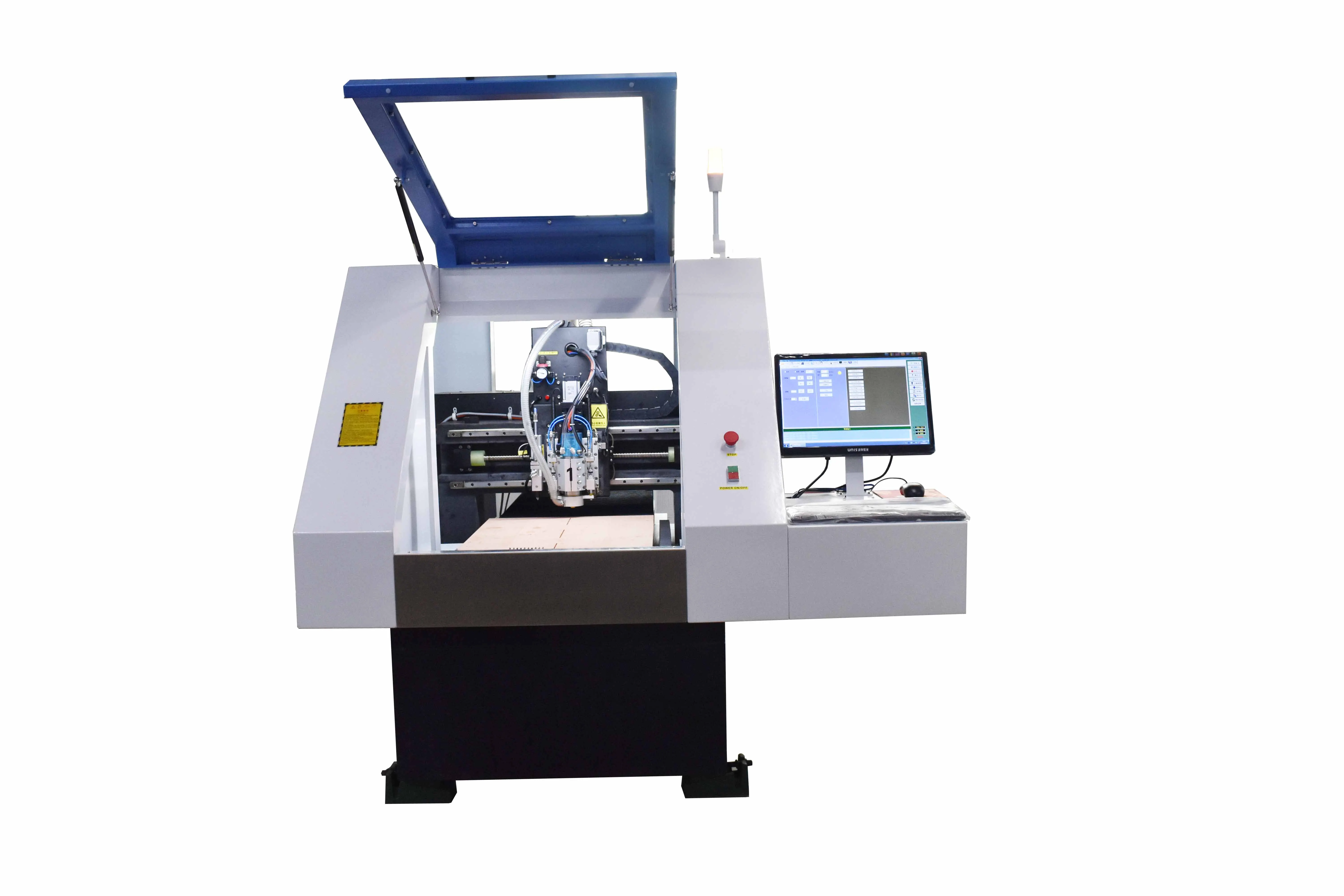 CNC PCB FR4 CEM 1/2/4 Печаная Плата Одношпиндельный Сверлильный Станок с ЧПУ