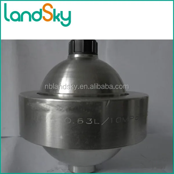 Хорошего качества, углеродистой стали из нержавеющей стали, гидравлический аккумулятор газа в мочевом пузыре порт