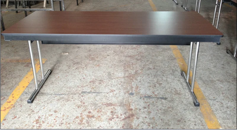 China manufacturer hotel furniture melamine rectangle meeting table hotel table