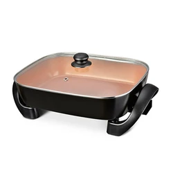 16*11 Inches Non-stick Electric Frying Pan Square Electric Skillet