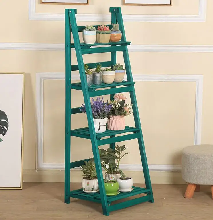WL2075,More Cheapest Wooden Flower ladder
