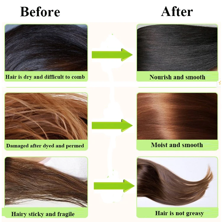 
Hair Treatment for Damage Hair Manufacture Argan Oil Keratin Repair Hair Mask 
