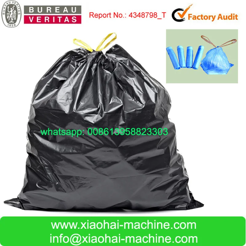 USA Style USA Style Drawstring Garbage Bag Making Machine