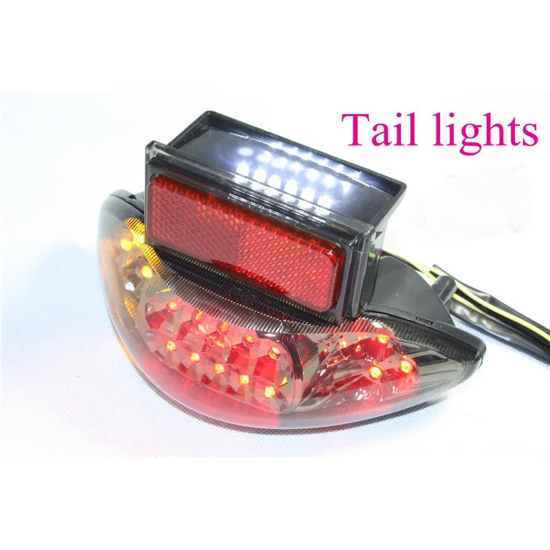 Motorcycle LED Rear Tail Light Brake Light For SUZUKI Hayabusa GSXR1300 1999-2007 Katana 600 750 GSXR 600 750 2003-2006