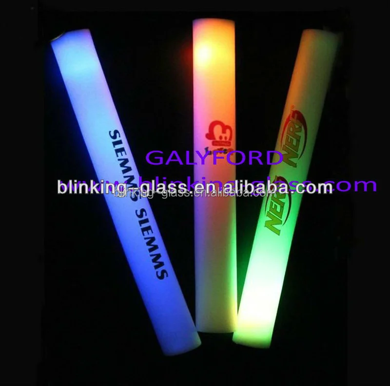 
Colorful glow stick,foam light sticks cheering foam baton 