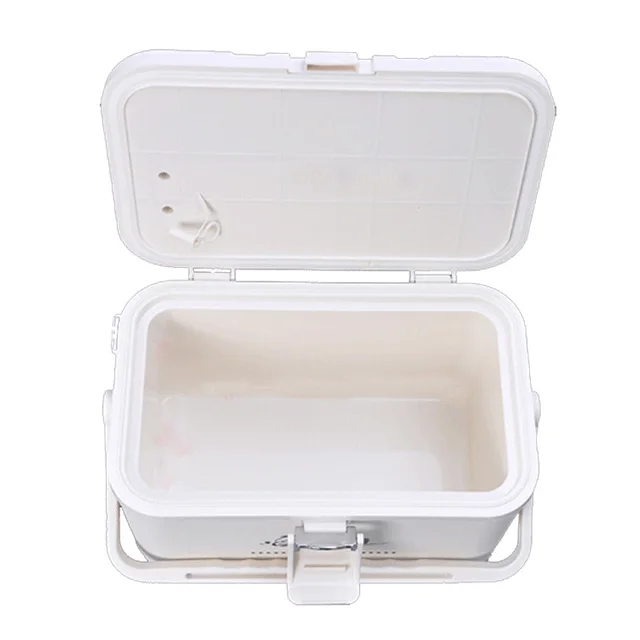 3L mini portable refrigerator ice packs vaccine transport cooler box with temperature data logger