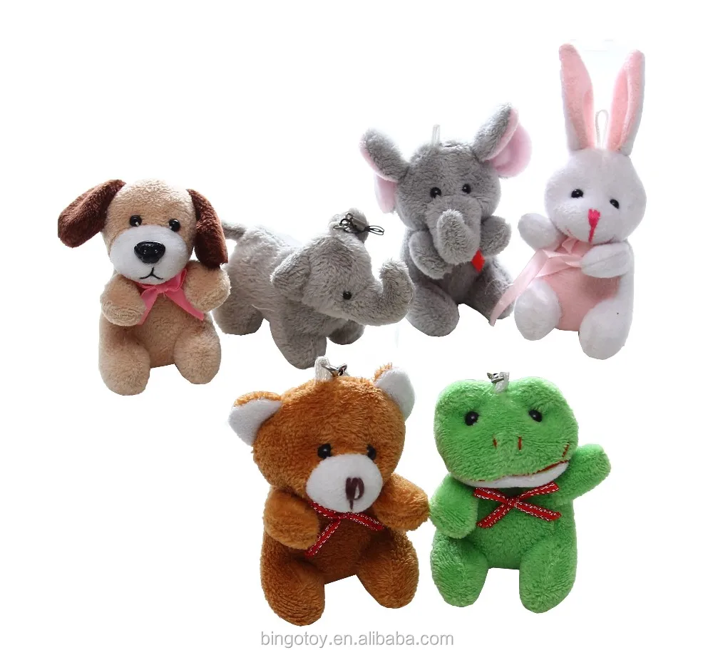 custom mini cheap small stuffed plush animals toys manufacturer