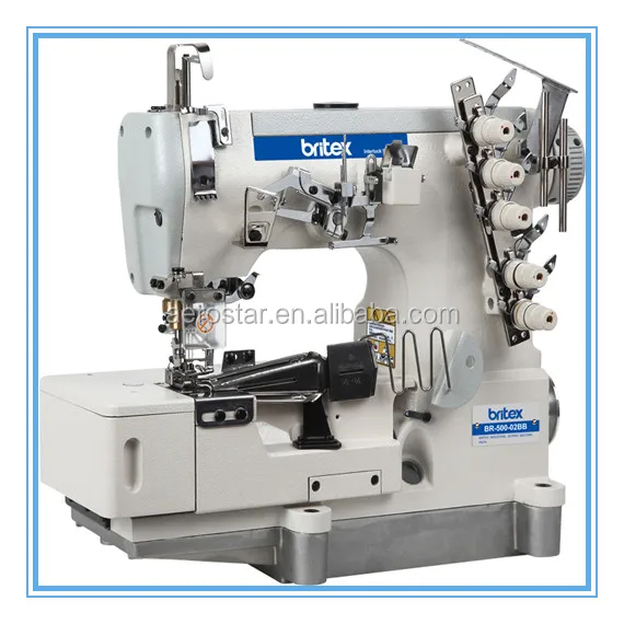 BR-500-02BB High Speed Flat-bed Interllock With Tape Binding(edge Rolling)