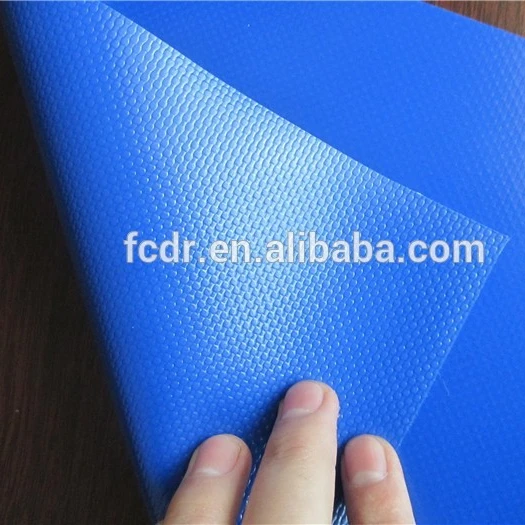non slip PVC coated Tarp, durable PVC tarpaulin, environmental plastic canvas