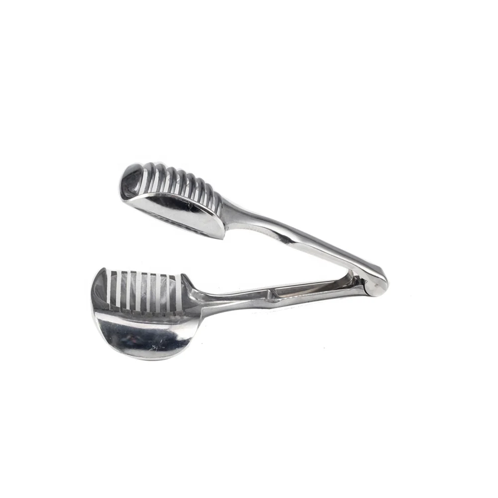 Best Utensils Tomato Slicer Lemon Cutter Multipurpose Handheld Round Fruit Tongs