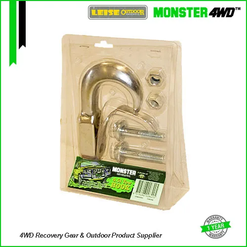Monster4WD Recovery Point 10000LBSC Chrome 4WD Recovery Tow Point