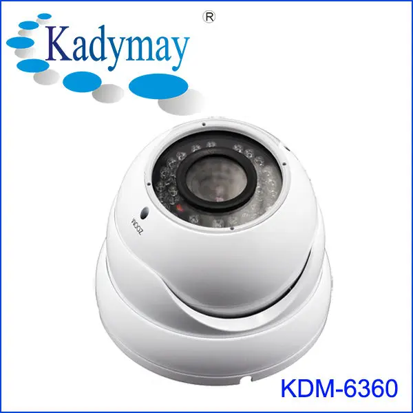 modern CCTV camera 30m IR for sony ccd camera with 4-9mm zoom lens, kadymay&color