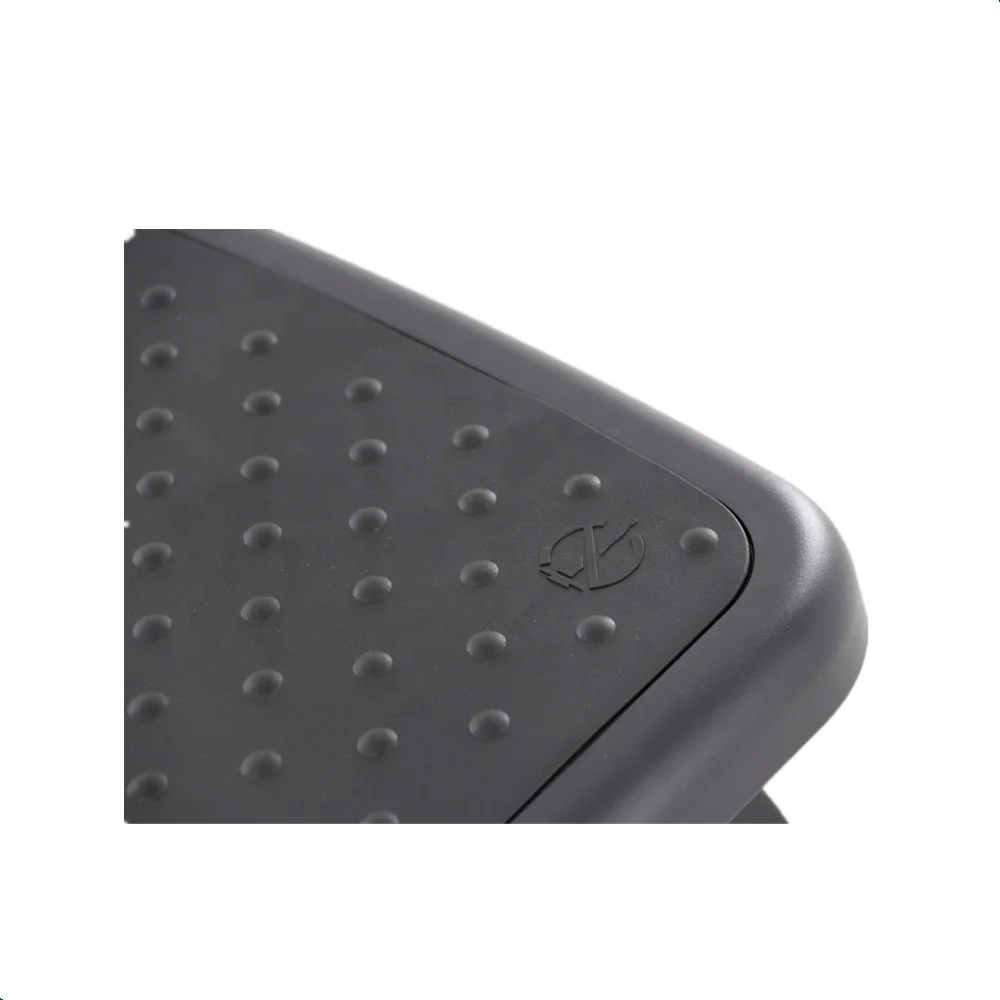 ergonomic design office adjustable massage plastic F6022 foot rest
