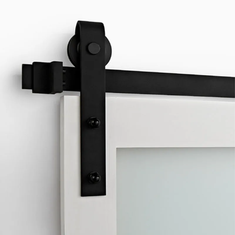 
Modern solid wood sound insulation solid wood barn door 