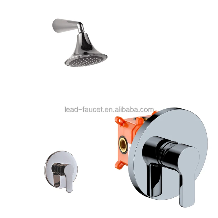 China Wholesale Shower Faucet Mixer,Hiddenshower Faucet,In-wall Shower Faucets