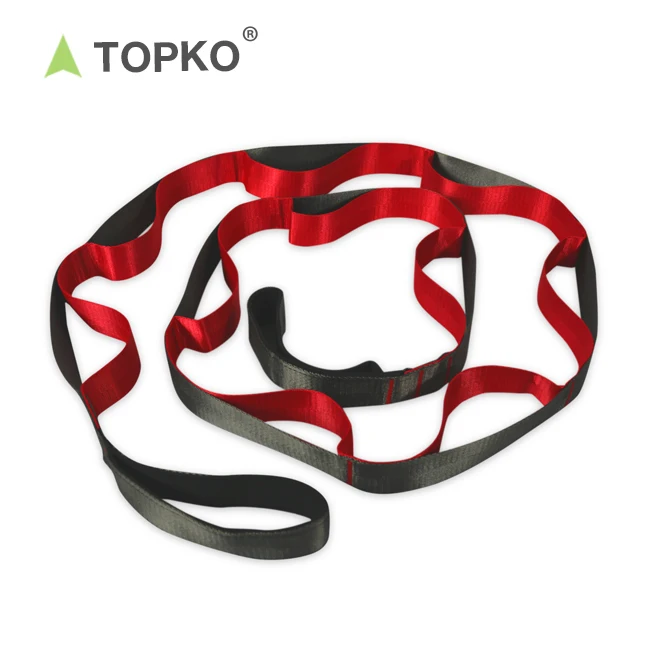 Ремень для йоги из полиэстера TOPKO от производителя с торговой гарантией