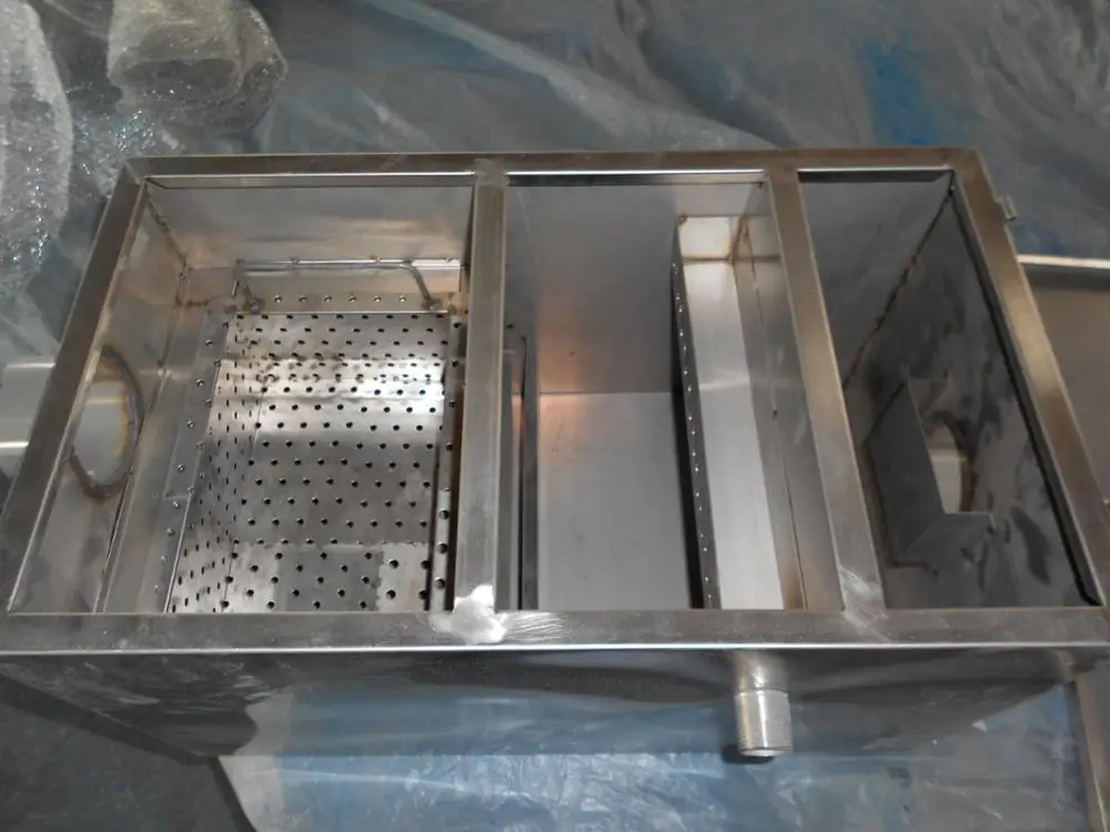 kitchen food fat oil interceptor trap