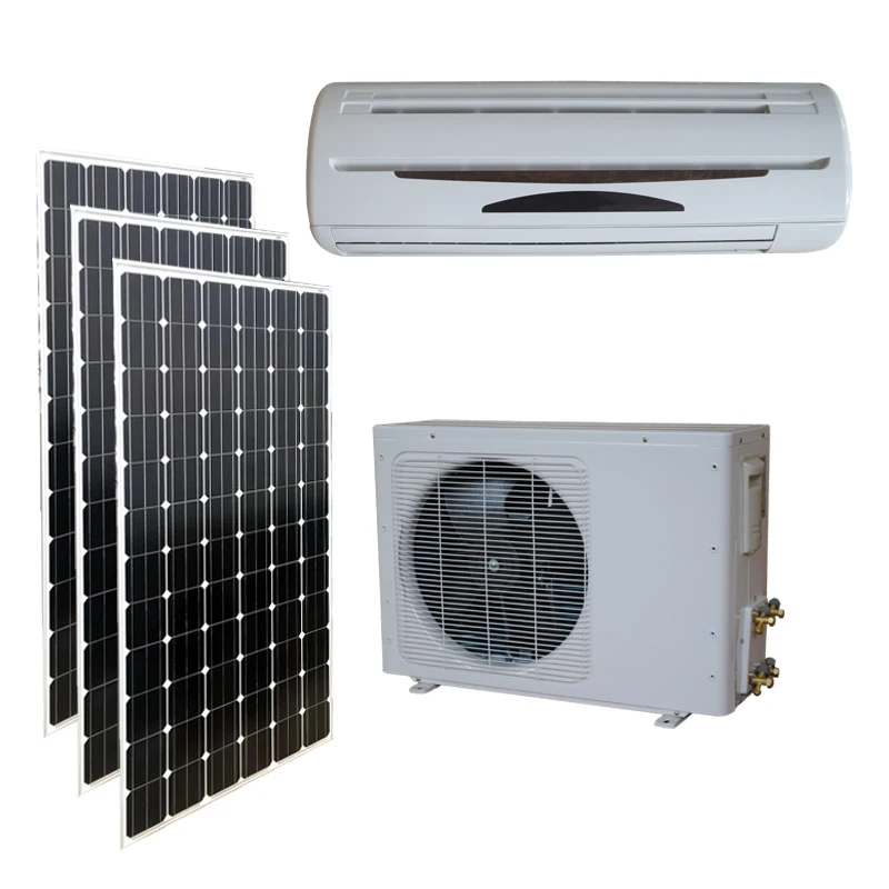 
on grid solar air conditioning hybrid split units wall mounted air conditioners 
