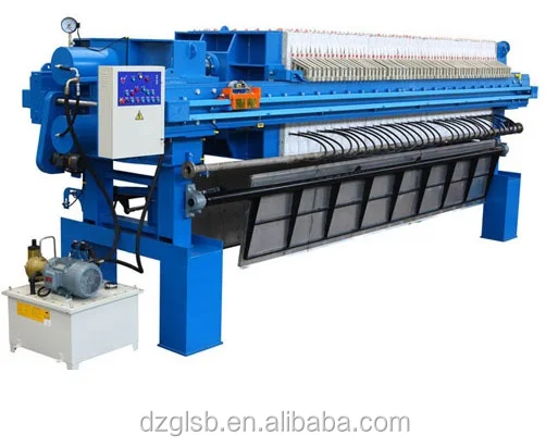 Automatic pp chamber membrane filter press machine for chemical industry