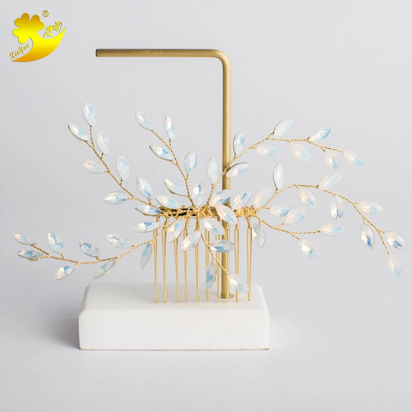 Wholesale new coming bridal hair accessory wedding hair comb bridal hair accessories