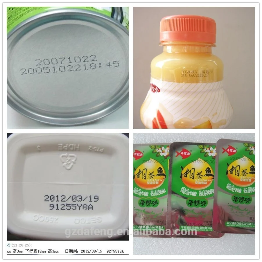  Промышленный непрерывный струйный принтер для печати на полиэтиленовом пакете HDPE LDPE PE