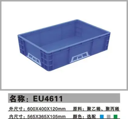 stackable cabbage plastic container transport crates EU4611