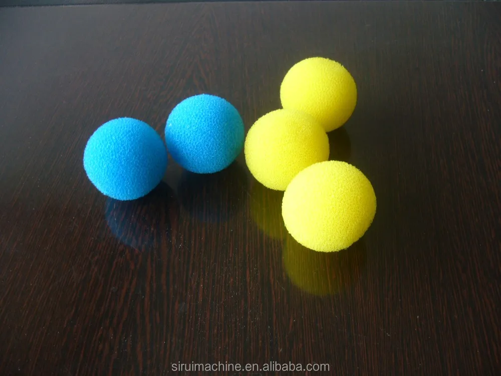 Automatic sponge Ball Polishing Machine