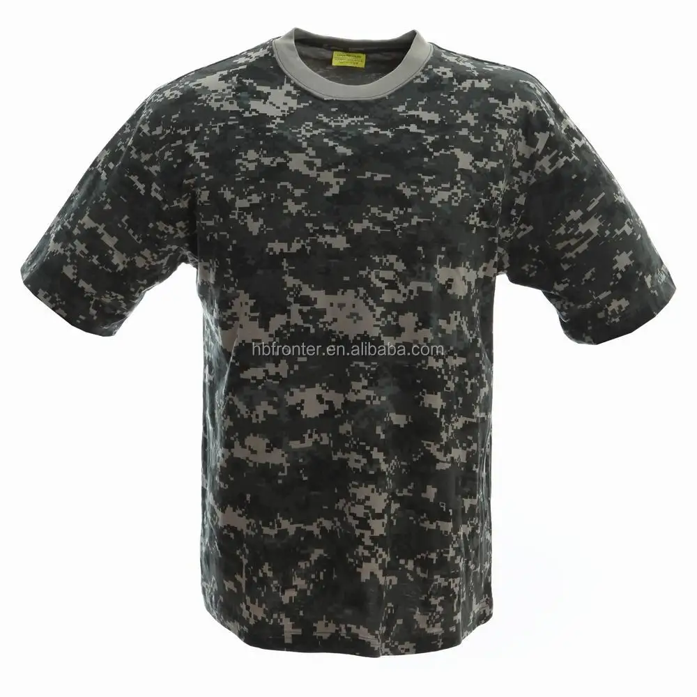 Dark acu pattern urban digital camo t-shirts wholesale