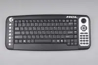 полный размер, мини, 2.4 ггц, беспроводная клавиатура с трекболом k7 для htpc, мультимедиа